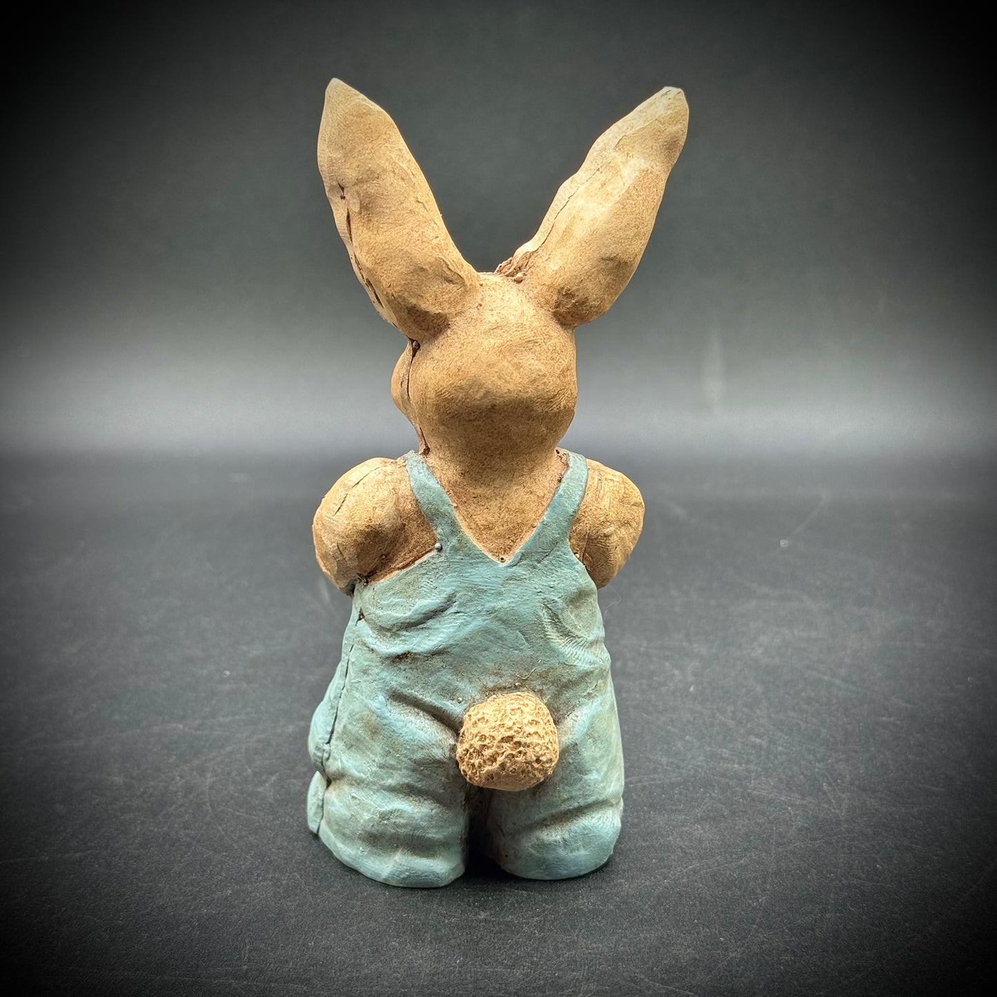 Vintage Folk Art Bunny Rabbit Handcrafted in Virginia