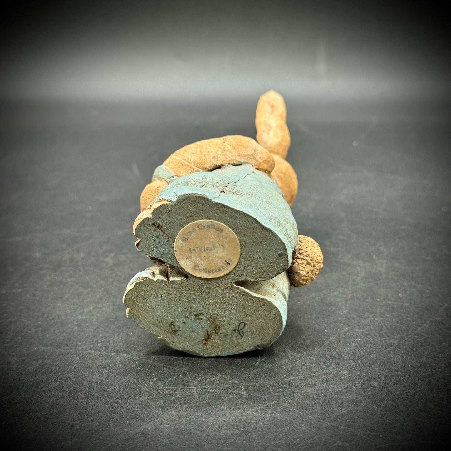 Vintage Folk Art Bunny Rabbit Handcrafted in Virginia
