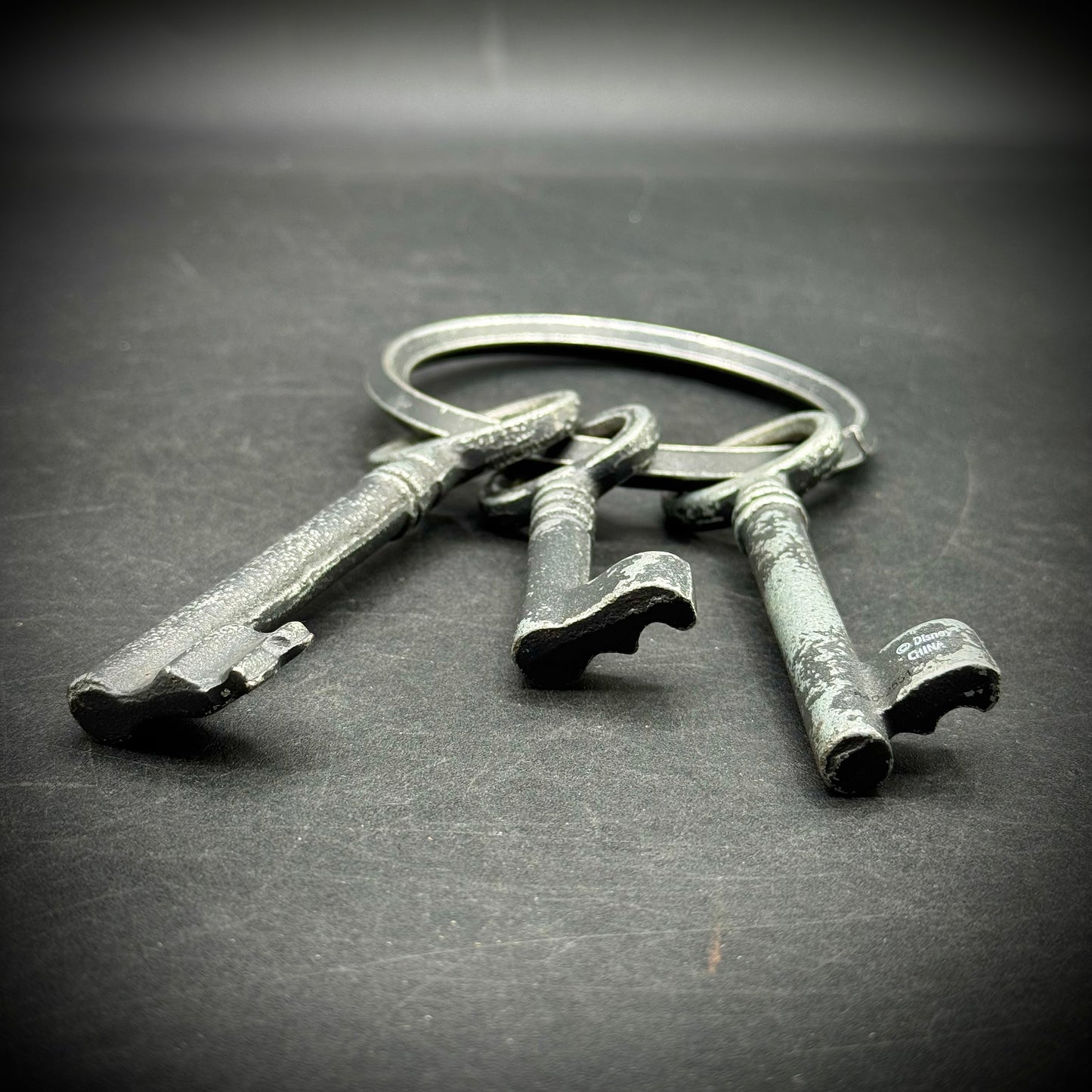Decorative Metal Keys on Ring