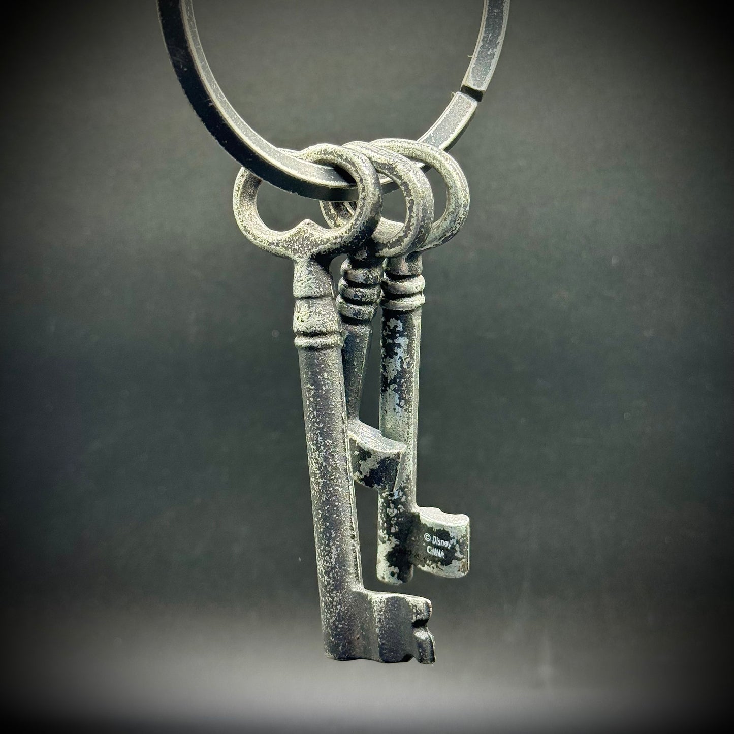 Decorative Metal Keys on Ring
