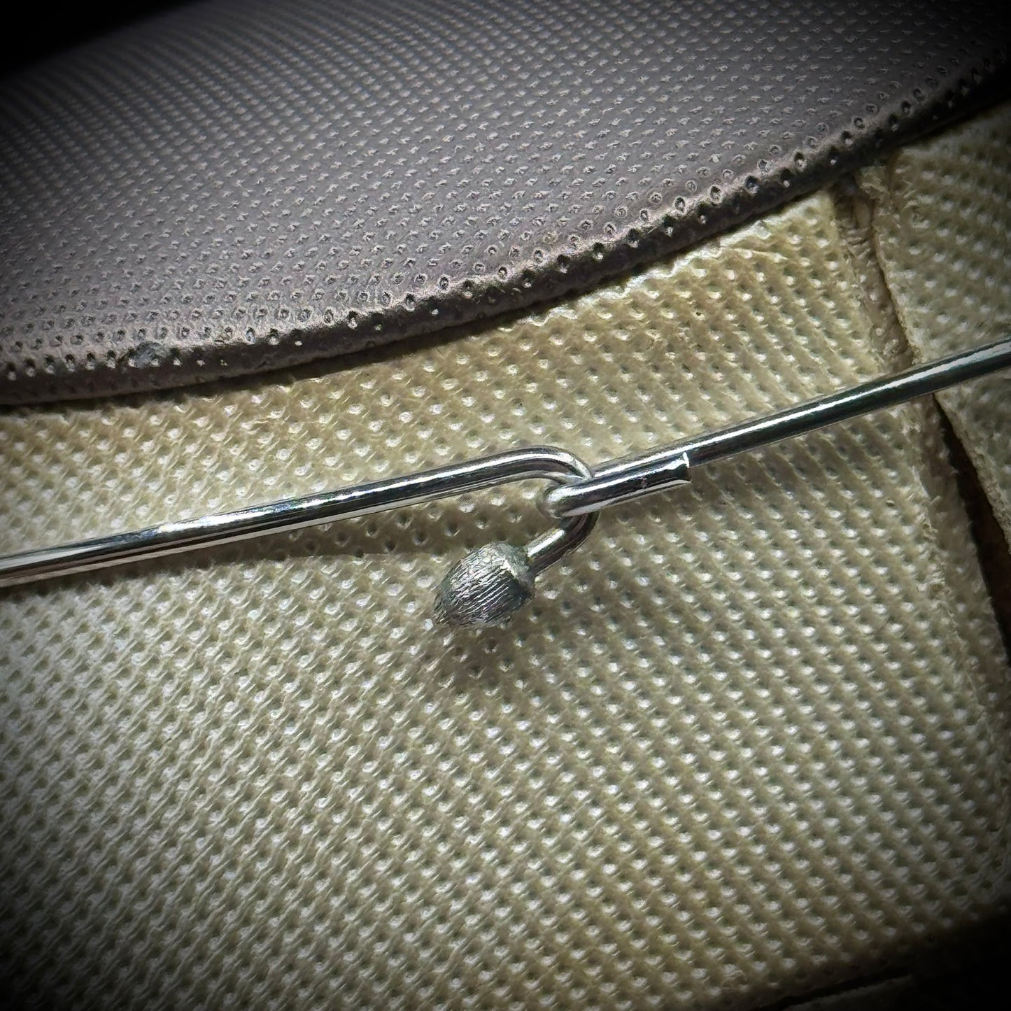 Vintage Trifari Modernist Pendant on Torque