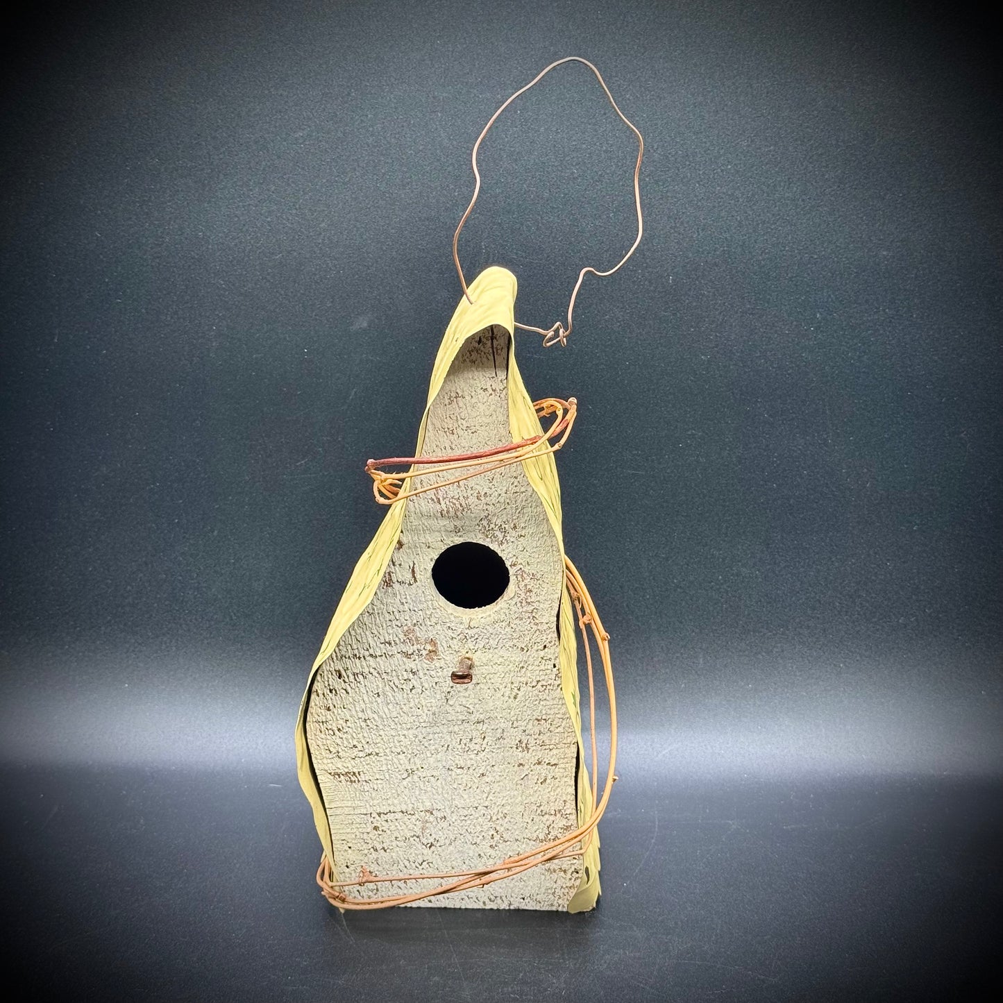 Whimsical Artisan Made Bird House