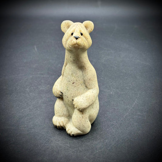 Vintage 2000 Quarry Critters "Billy" Bear Figurine