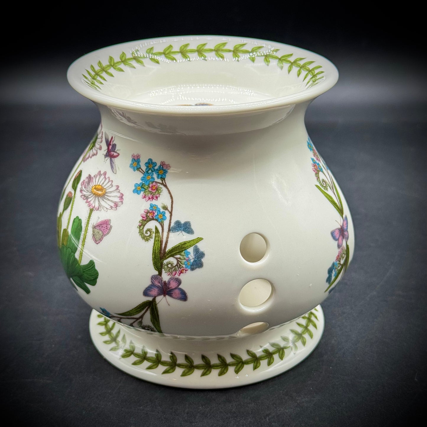 Portmeirion Botanic Garden "Daisy Bellis Perennis" Oil Warmer/Votive