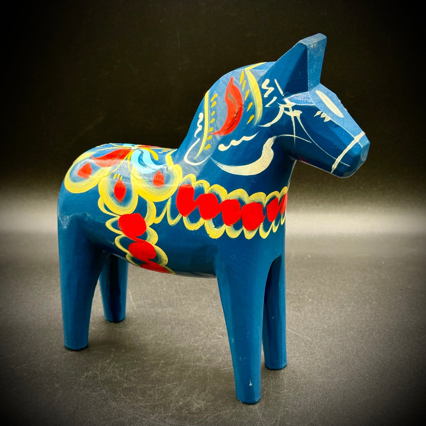 Large Hand Painted Dala Horse Sweden