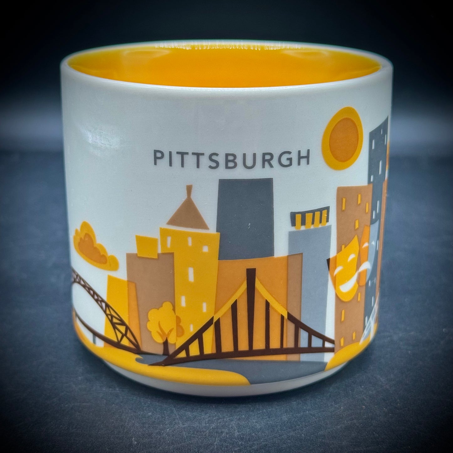 Starbucks You Are Here Series "Pittsburgh" Mug