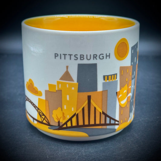 Starbucks You Are Here Series "Pittsburgh" Mug