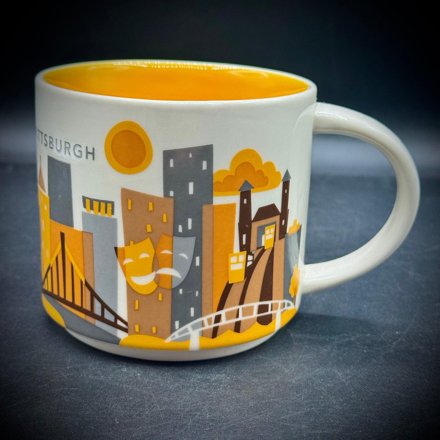 Starbucks You Are Here Series "Pittsburgh" Mug