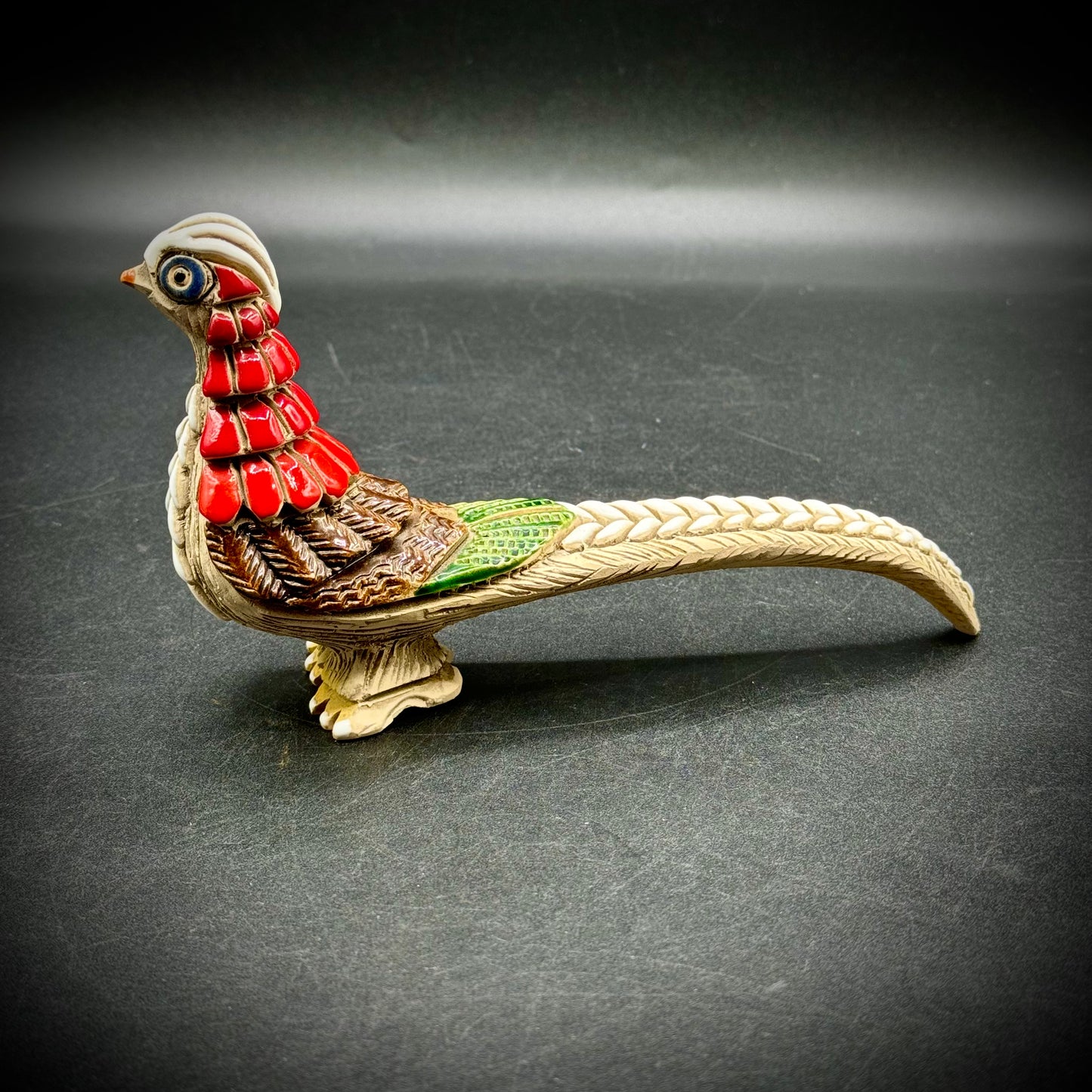 Rare Artesania Rinconada Pheasant "One Of The First 100 Designs"