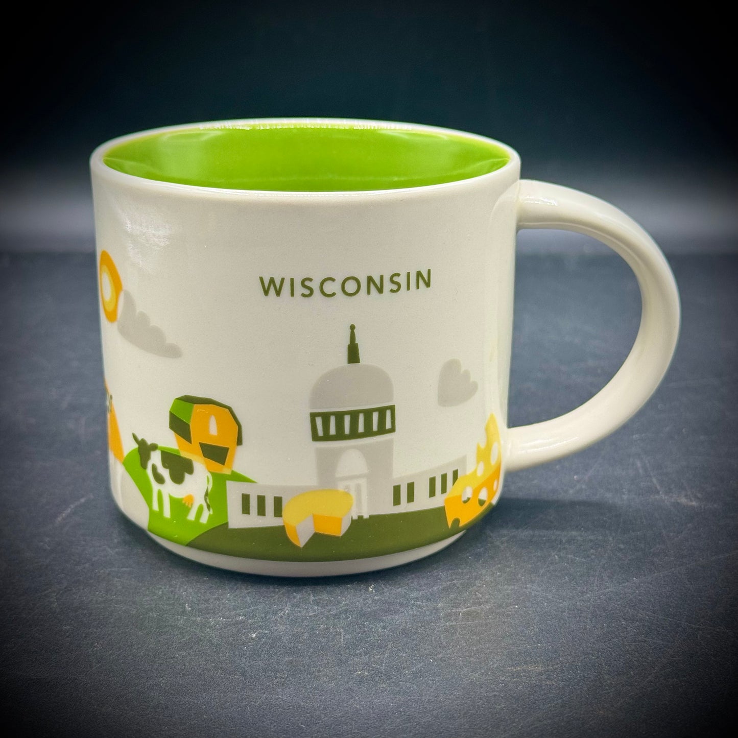 Starbucks You Are Here Series "Wisconsin" Mug