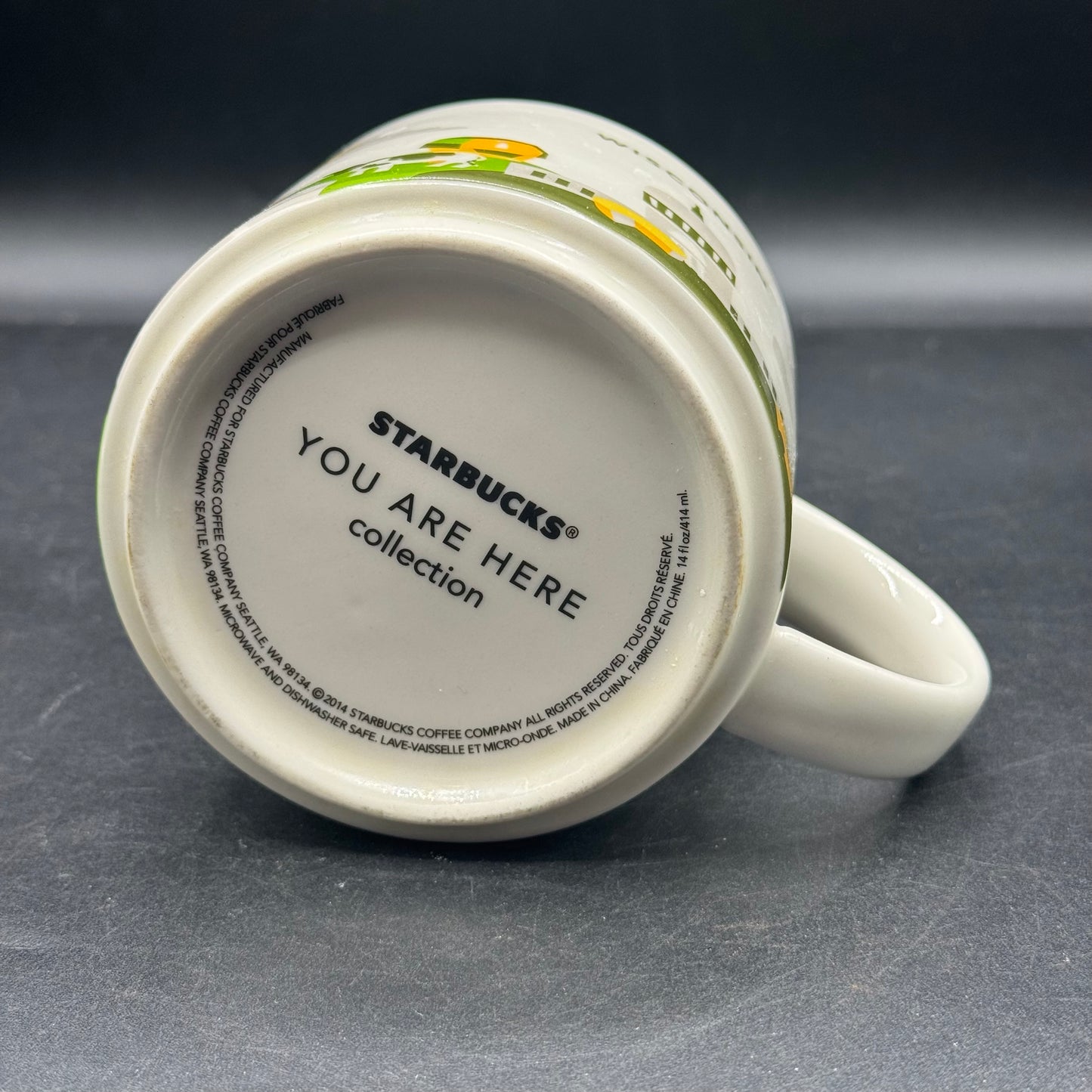 Starbucks You Are Here Series "Wisconsin" Mug