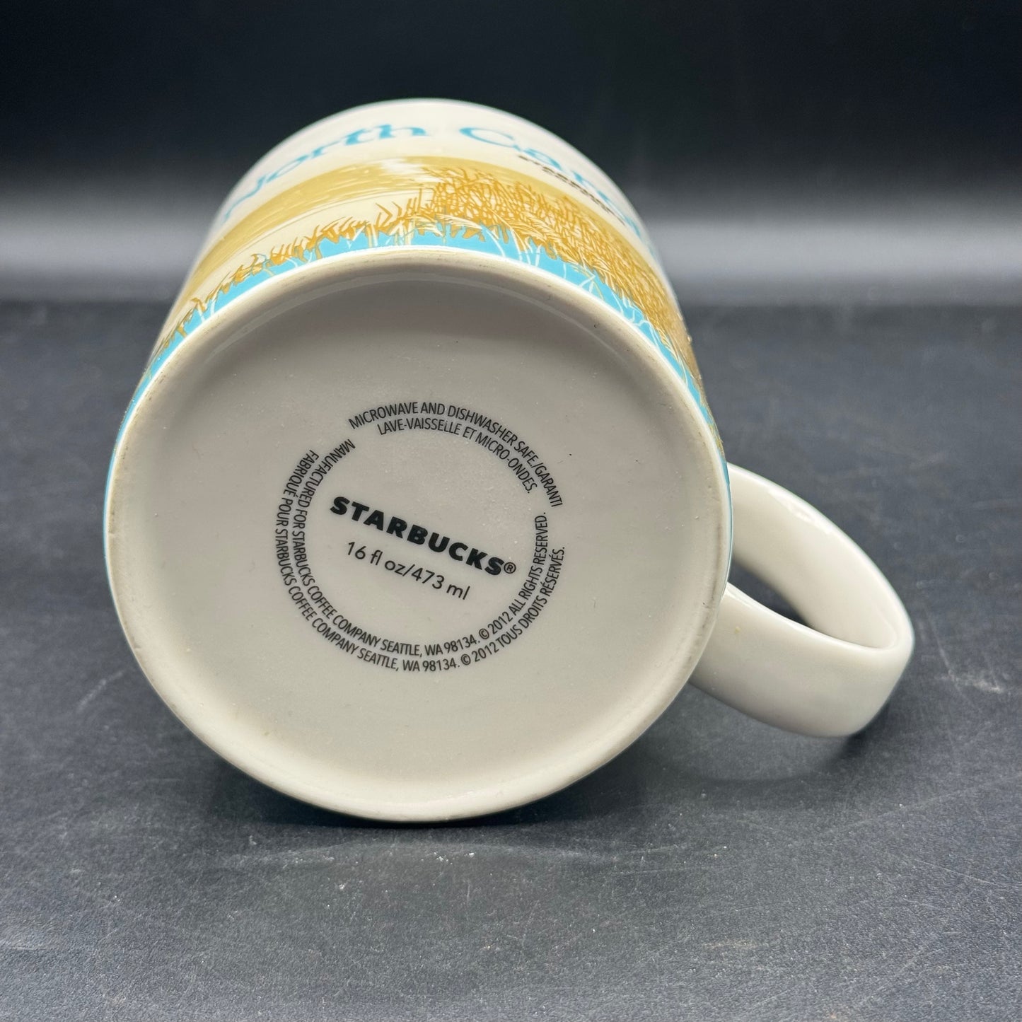 Retired Starbucks "North Carolina" Travel Mug