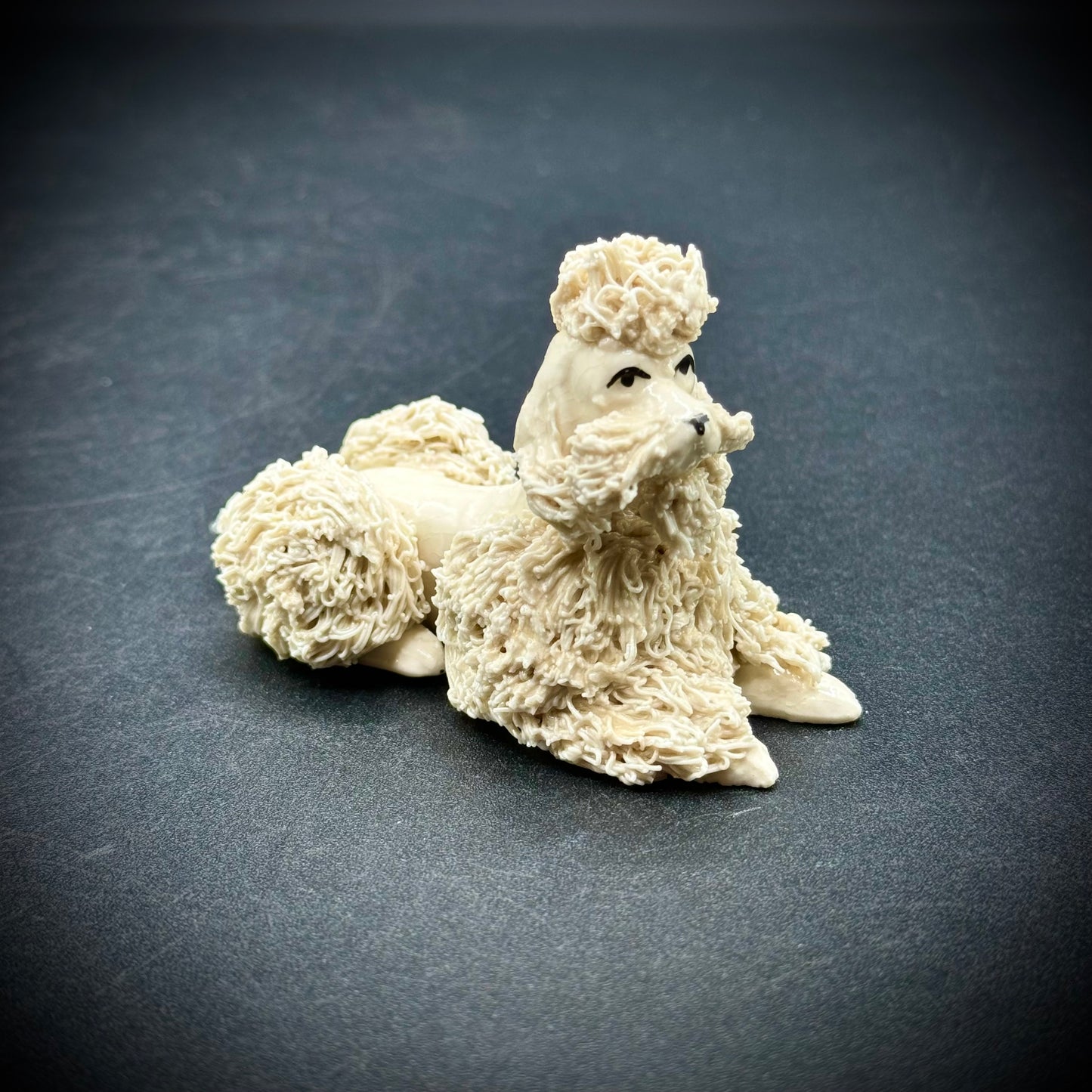 Vintage Spaghetti Poodle Figurine