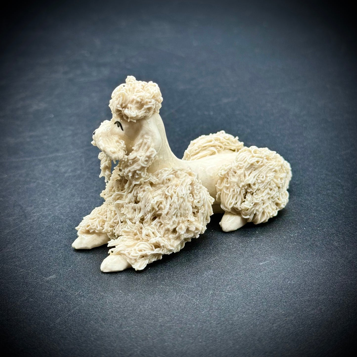 Vintage Spaghetti Poodle Figurine