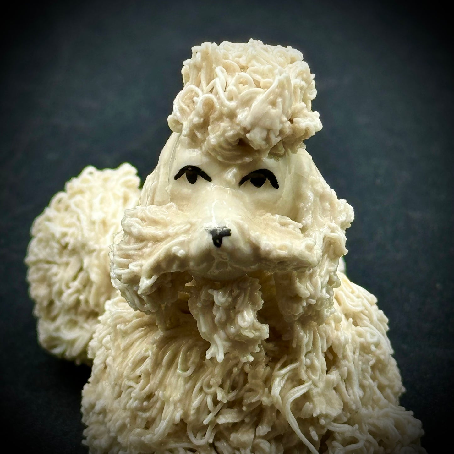 Vintage Spaghetti Poodle Figurine