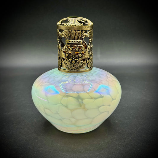 Ornate Opal Art Glass Oil Diffuser