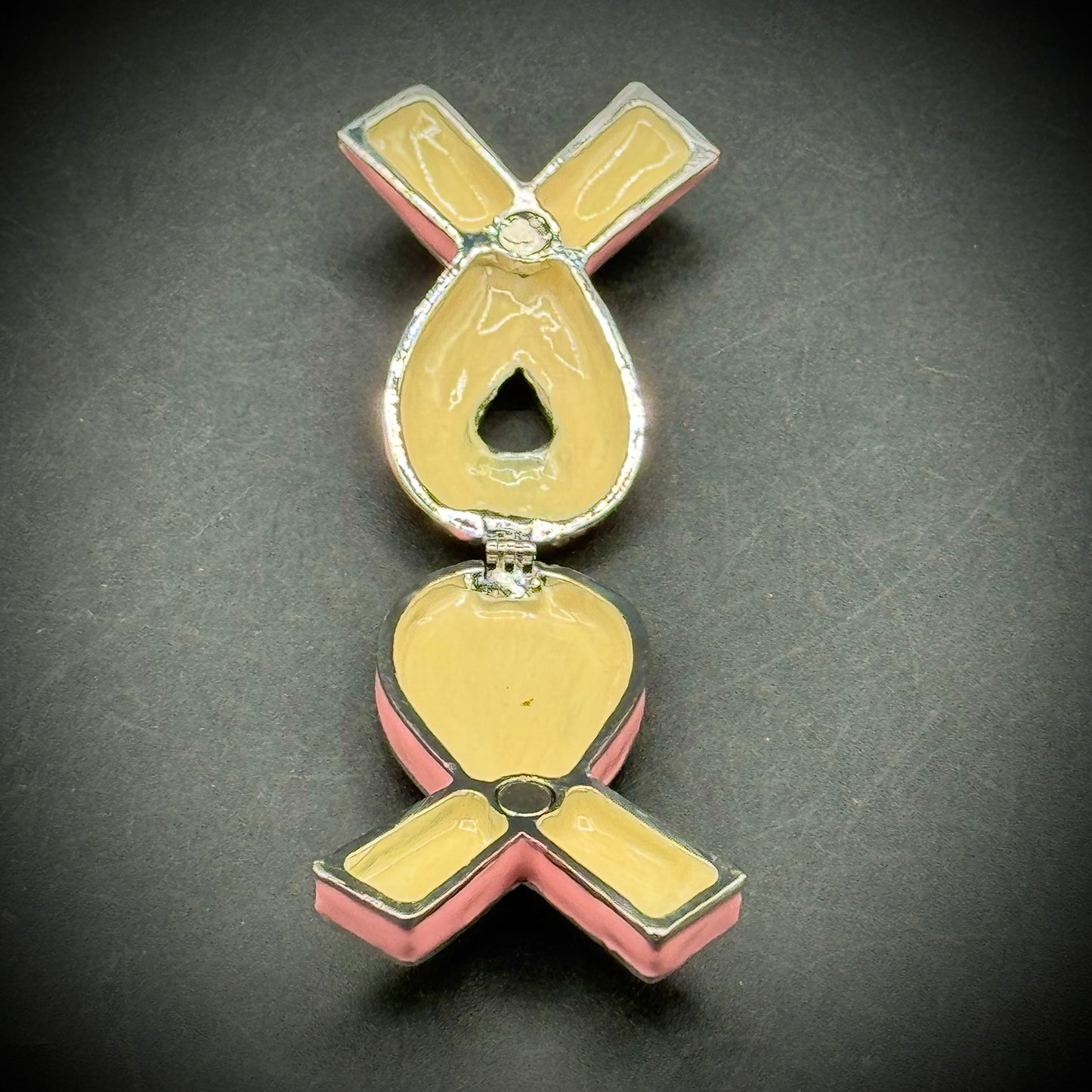 Objet d'Art by Work of Art "Breast Cancer Awareness" Trinket Box