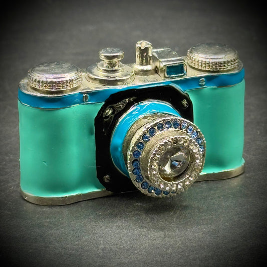 Objet d'Art by Work of Art "Photo Camera" Trinket Box