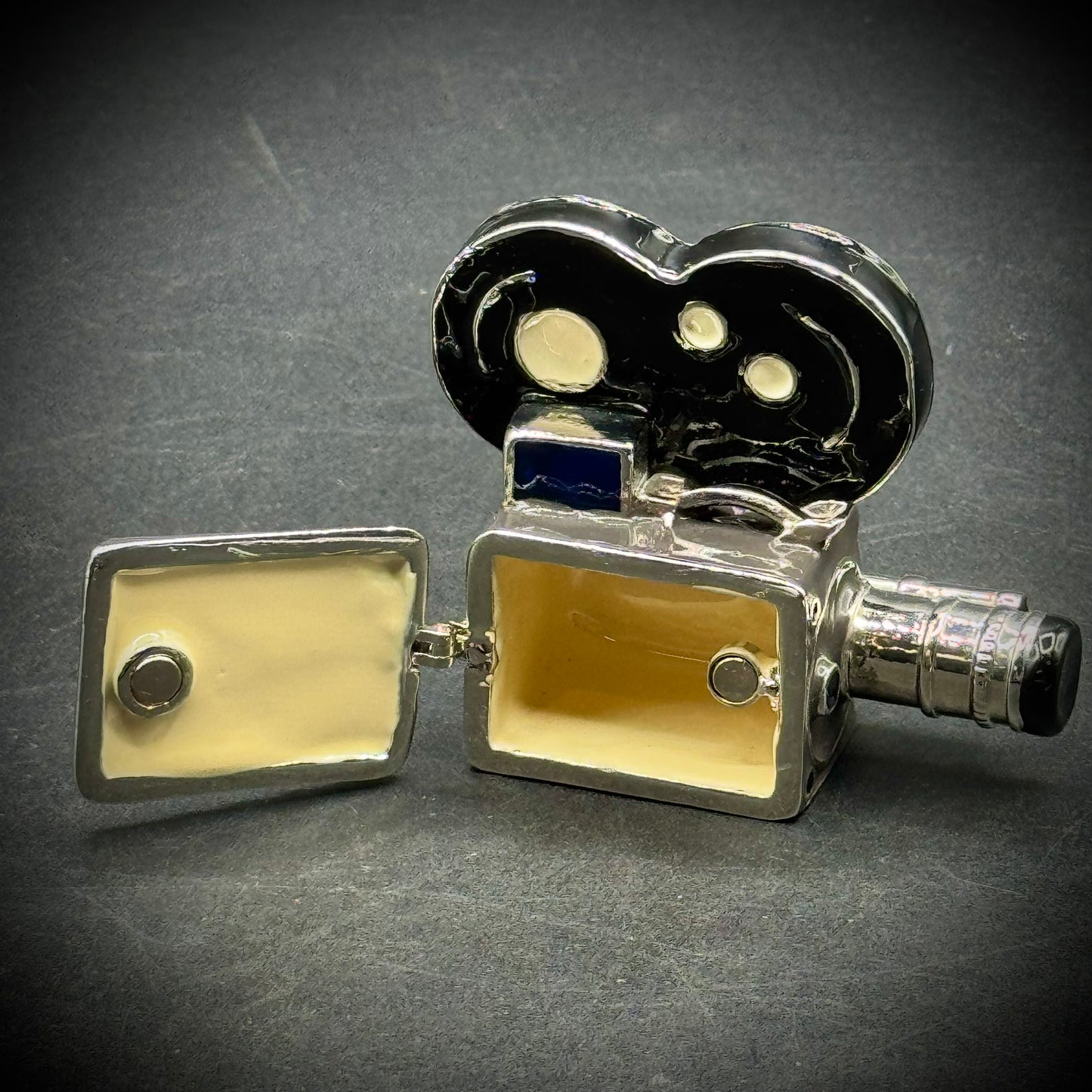 Objet d'Art by Work of Art "Movie Camera" Trinket Box