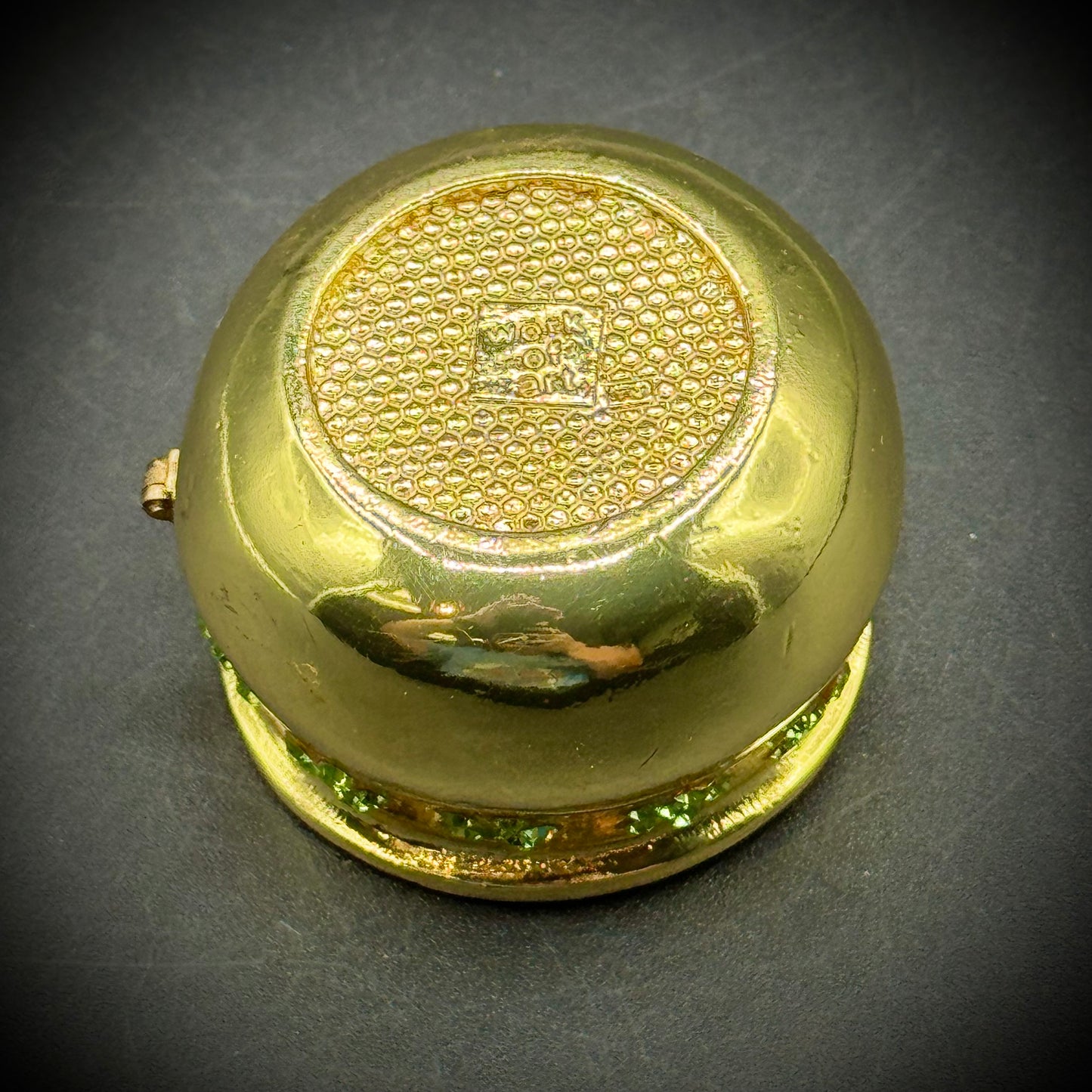 Objet d'Art by Work of Art "Pot of Gold" Trinket Box