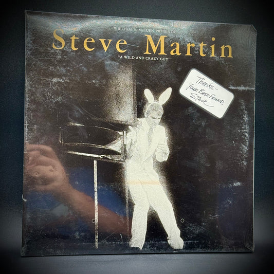 Vintage Sealed Vinyl Record "Steve Martin: Wild & Crazy Guy"
