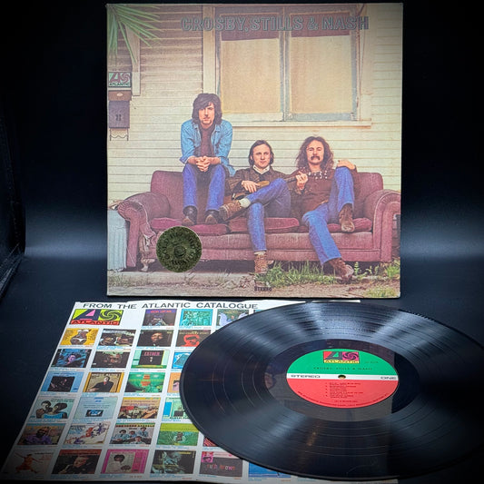 Vintage Vinyl Record "Crosby, Stills & Nash"