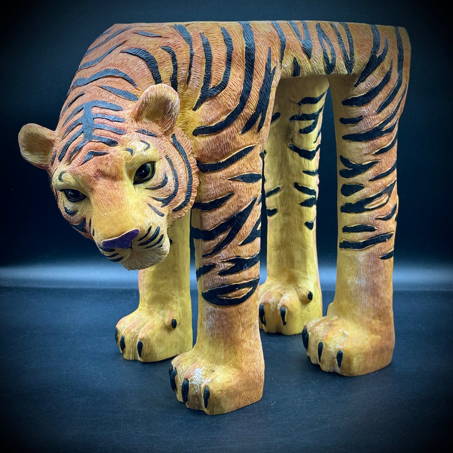 Large Tiger Planter Stand/Stool