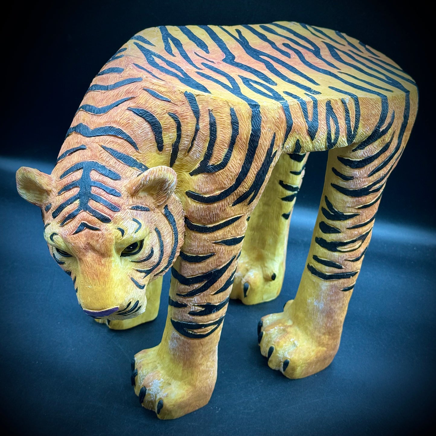 Large Tiger Planter Stand/Stool