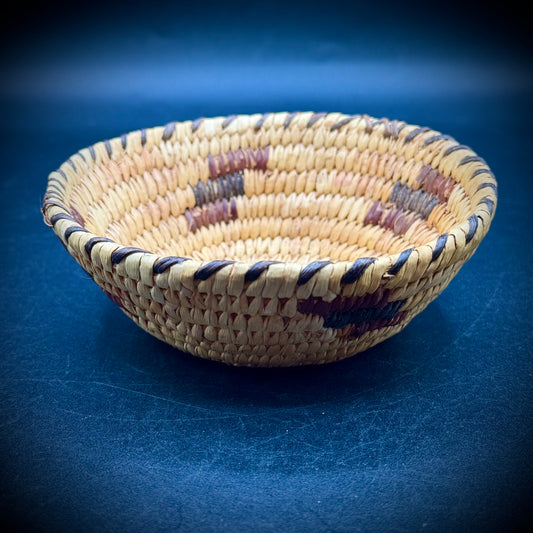 Small Papago Arizona Native American Woven Basket
