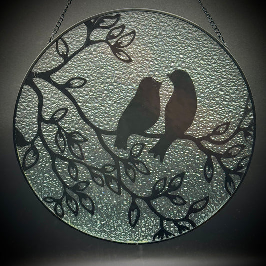 Bird Motif Hanging Sun Catcher