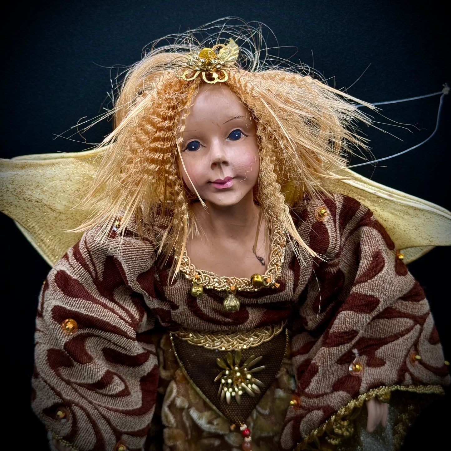 Adorable Blonde Fairy Doll