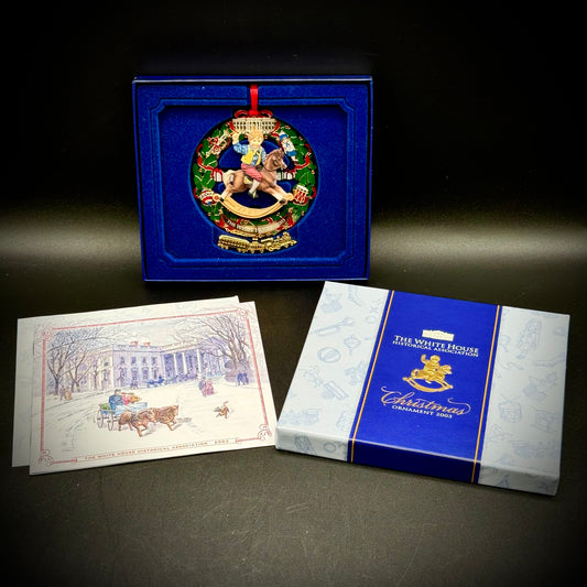 2003 White House Christmas Ornament New in Box