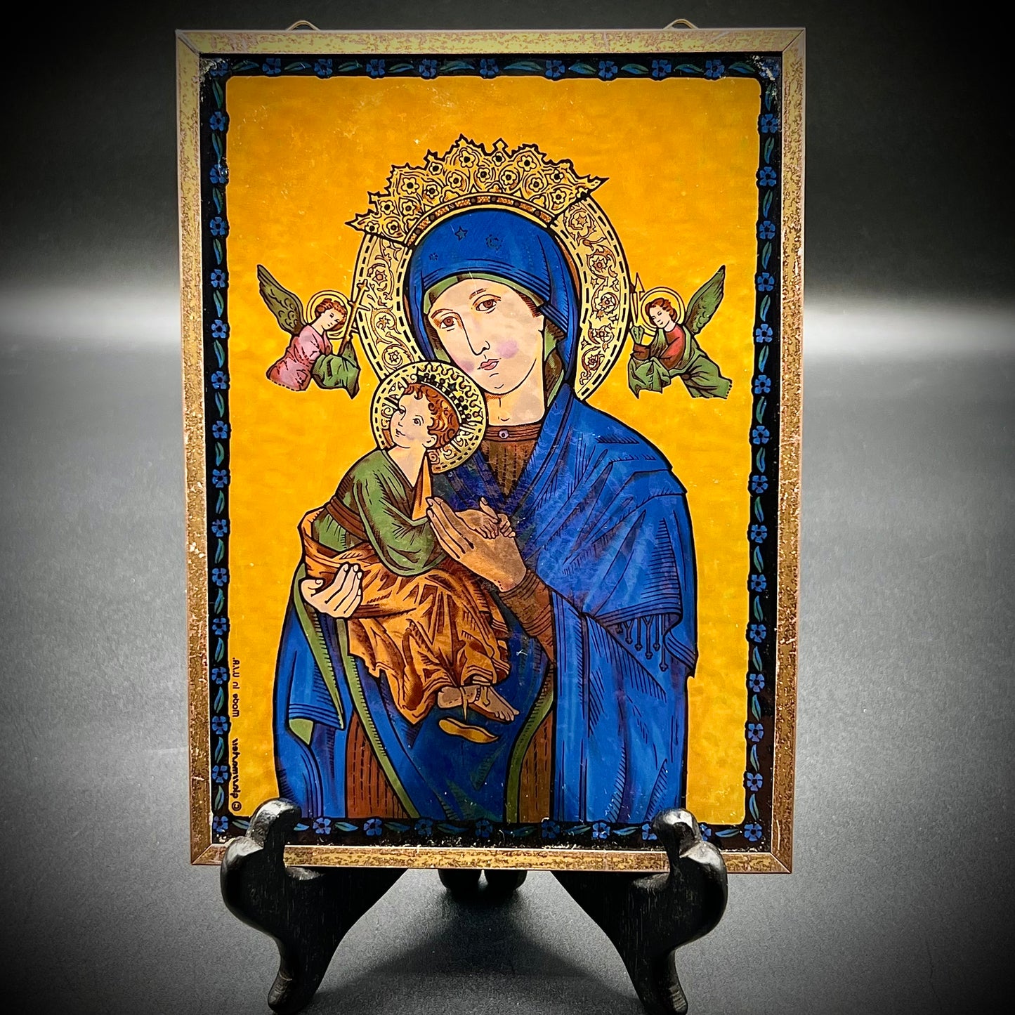 Vintage GlassMasters USA Madonna & Child Picker Road Boutique