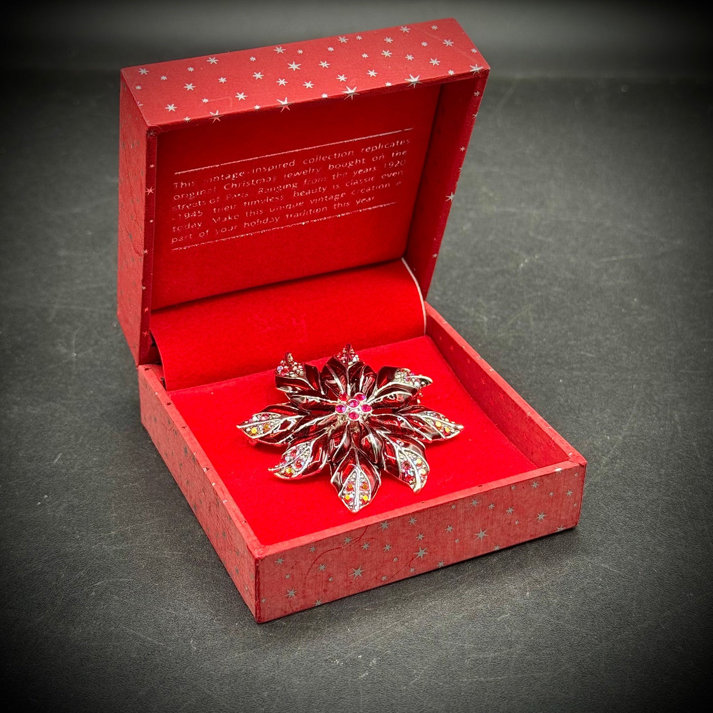 New in Box Merry & Bright Holiday Brooch
