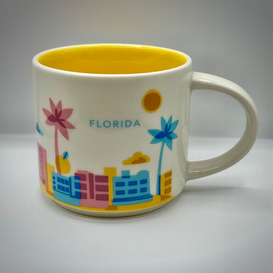 Starbucks You Are Here Series "Florida" Collectable Mug
