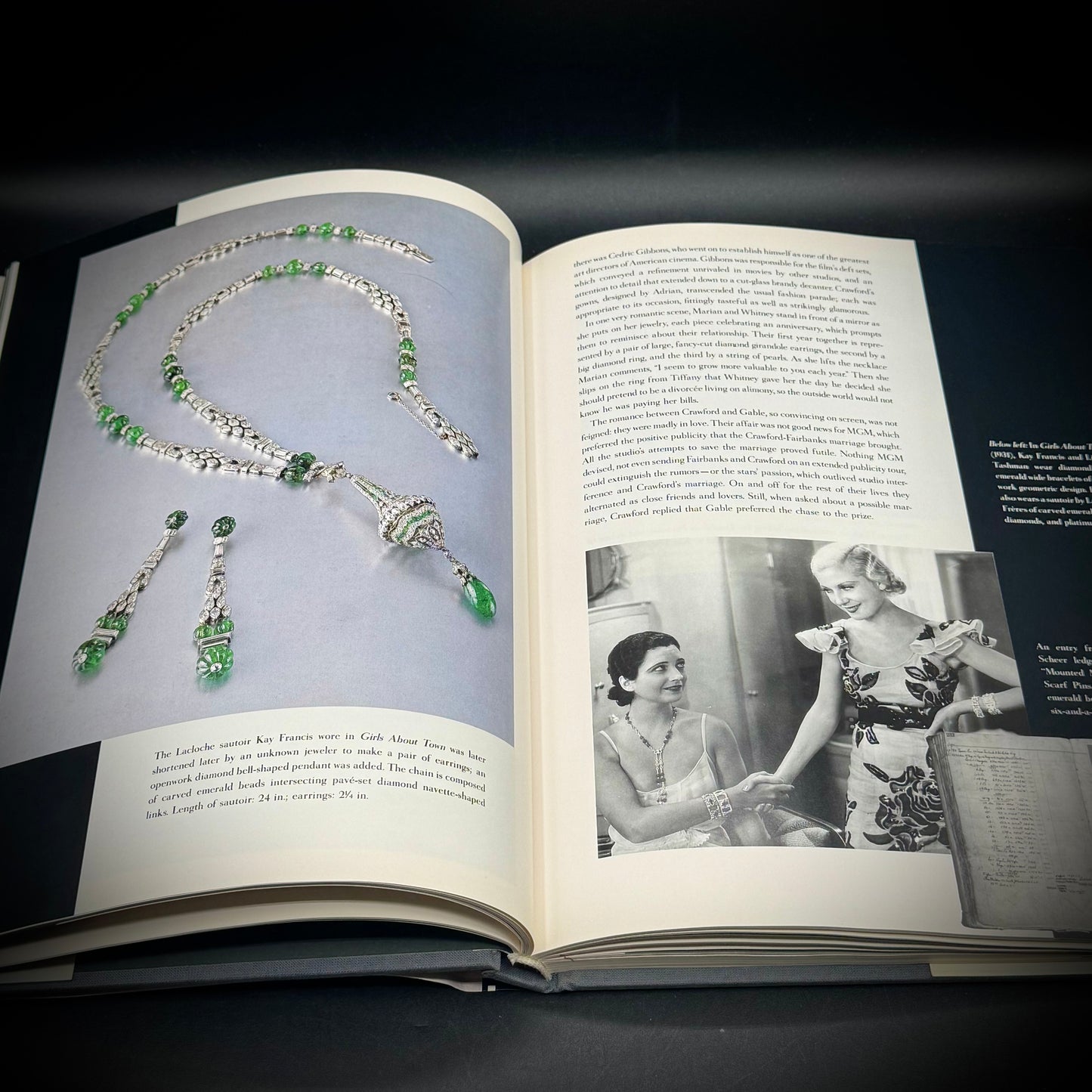 Vintage "Hollywood Jewels" Hardcover Book