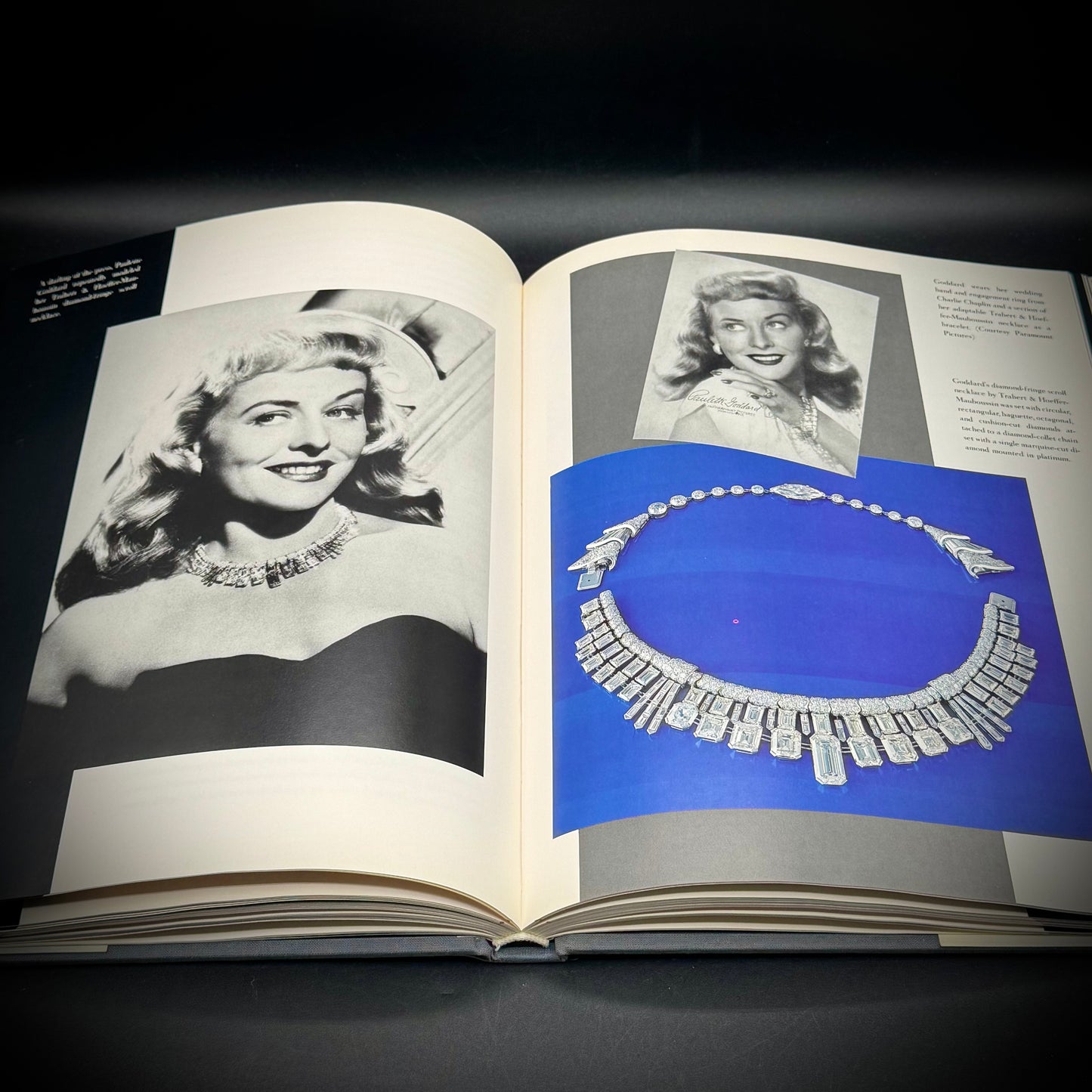 Vintage "Hollywood Jewels" Hardcover Book