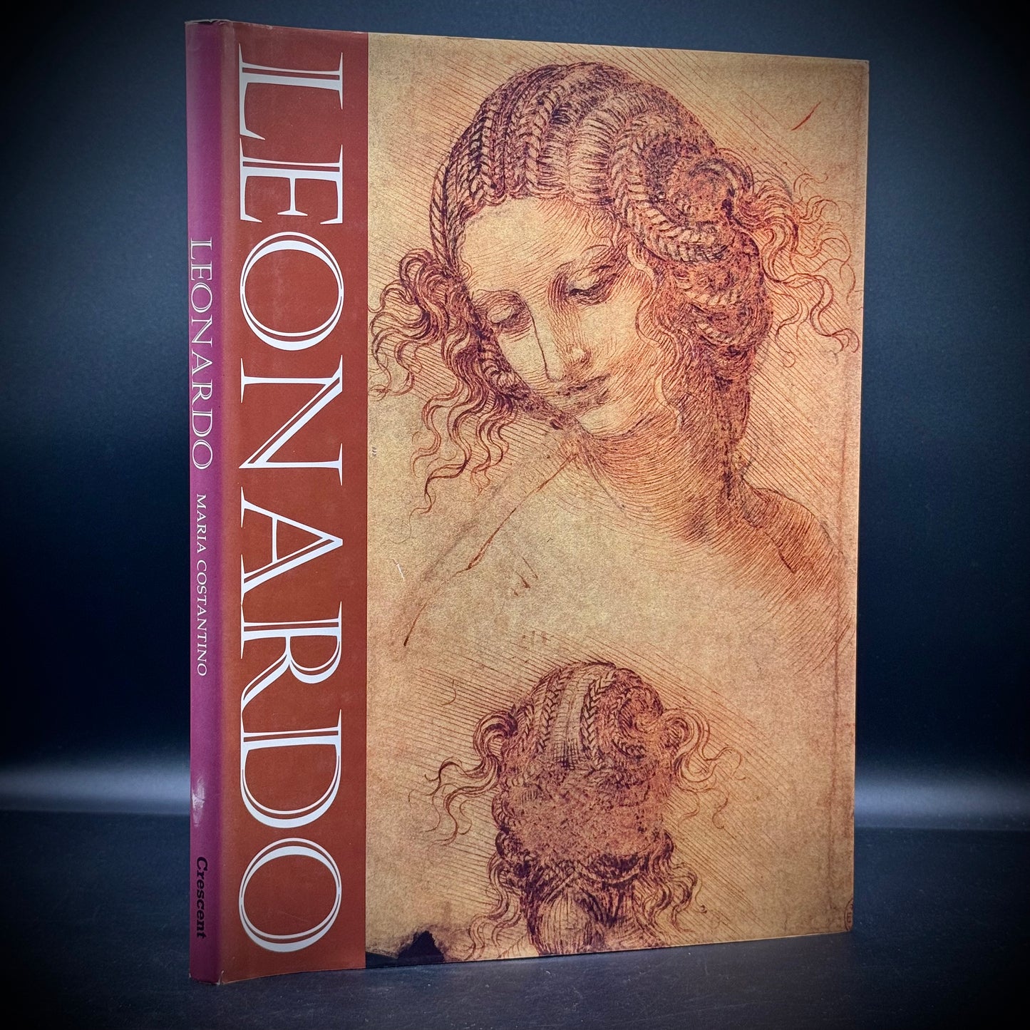 Vintage Large Leonardo da Vinci Fine Art Book
