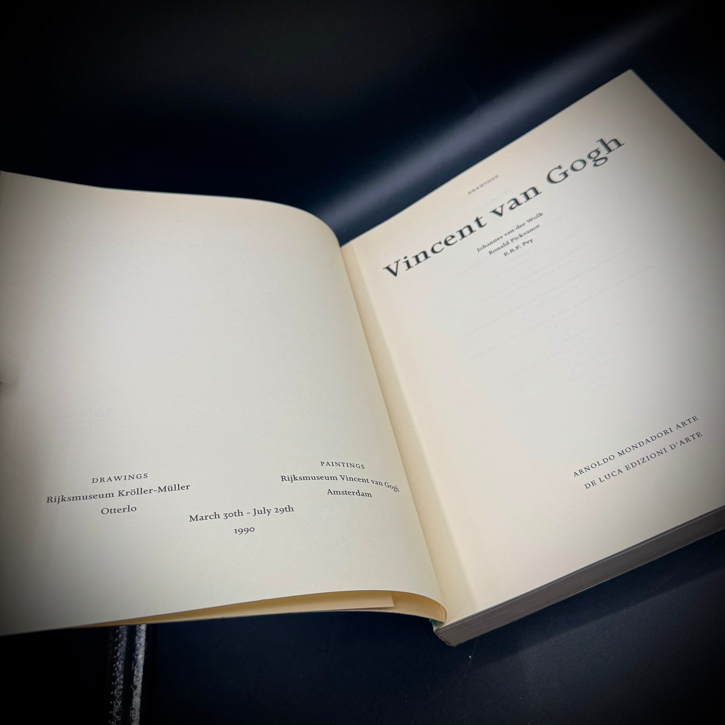 RARE 2 Volume Vintage Vincent Van Gogh Fine Art Book Set - Printed in The Netherlands
