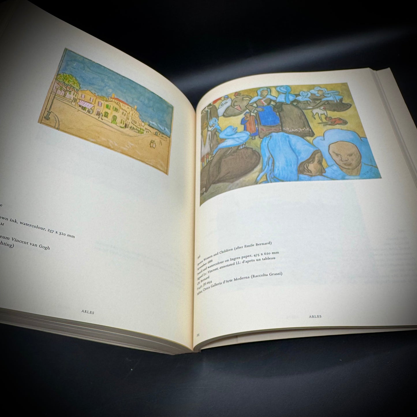 RARE 2 Volume Vintage Vincent Van Gogh Fine Art Book Set - Printed in The Netherlands
