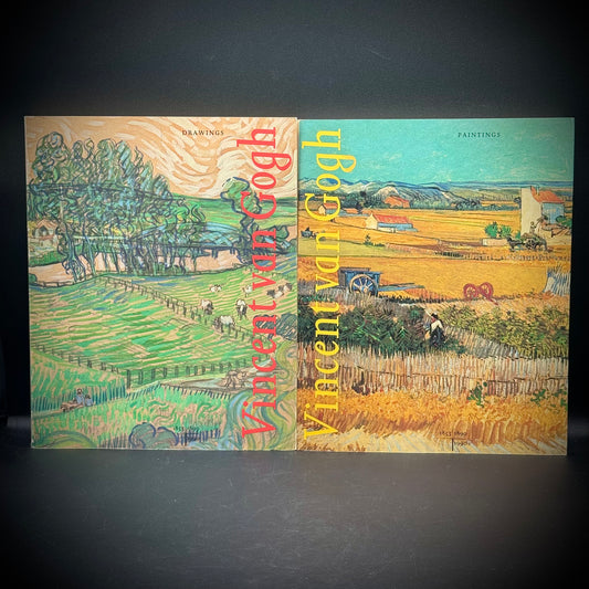 RARE 2 Volume Vintage Vincent Van Gogh Fine Art Book Set - Printed in The Netherlands