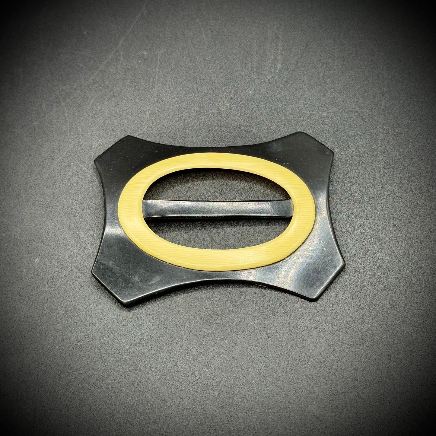 Vintage Celluloid Art Deco Scarf Holder