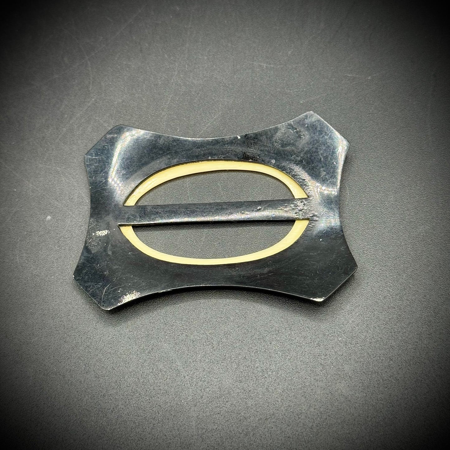 Vintage Celluloid Art Deco Scarf Holder