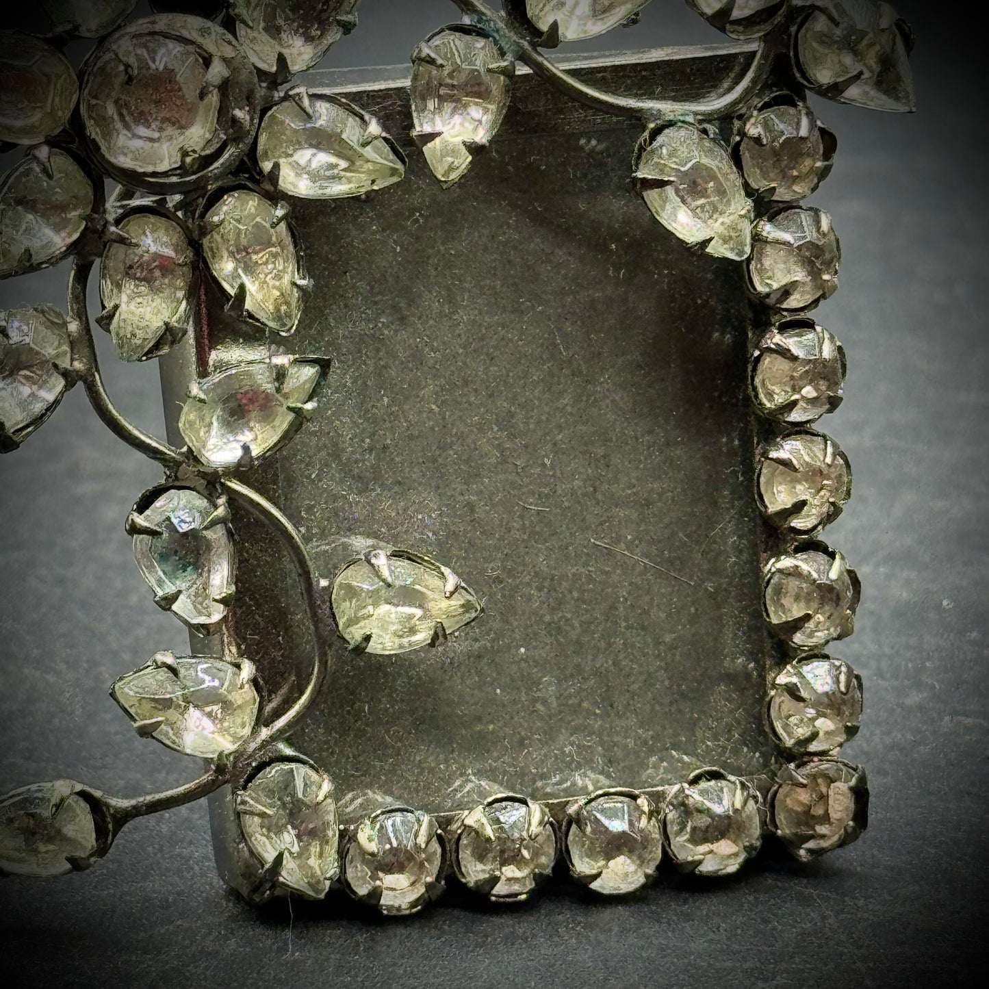 Pair of Rhinestone Accented Photo Frames - Made in India