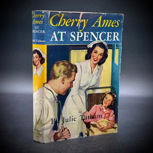 1949 Edition of "Cherry Ames At Spencer" with Original Dust Cover