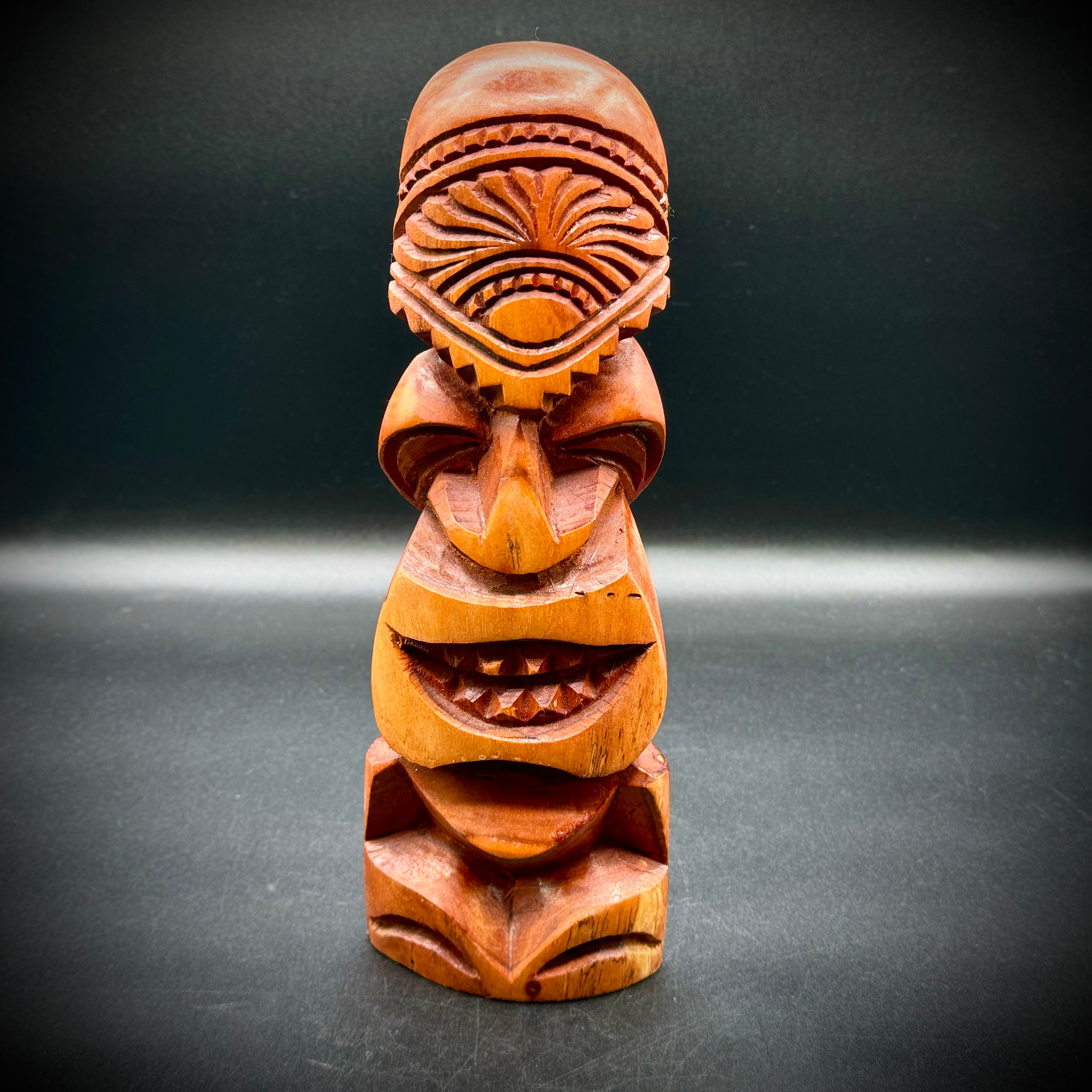 Signed Carved Maui Tiki Statue – Picker Road Boutique