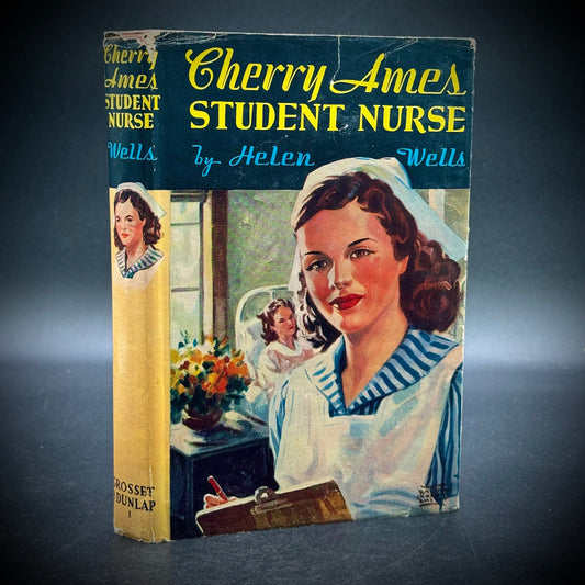 1943 Edition of "Cherry Ames Student Nurse" with Original Dust Cover