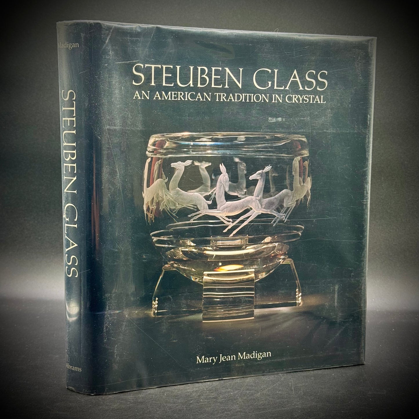 Signed Steuben Art Glass Sculpture with RARE Original 1982 Fine Art Photography Book