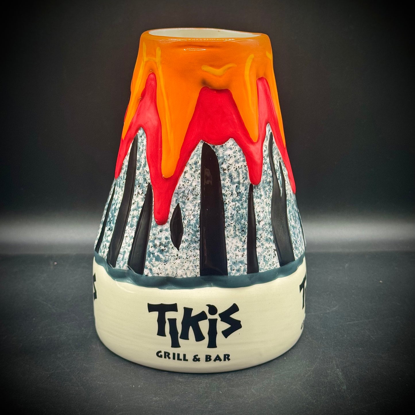 Large Numbered 64oz Volcano Tiki Mug
