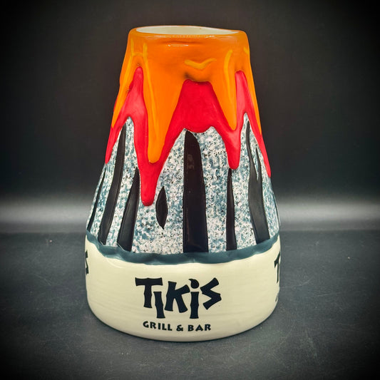 Large Numbered 64oz Volcano Tiki Mug